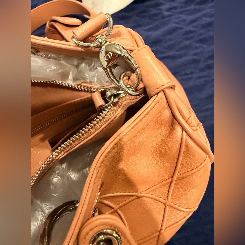 Christian Dior Granville Cannage Small Top Hdl Bag Pristine - Picture 10 of 15
